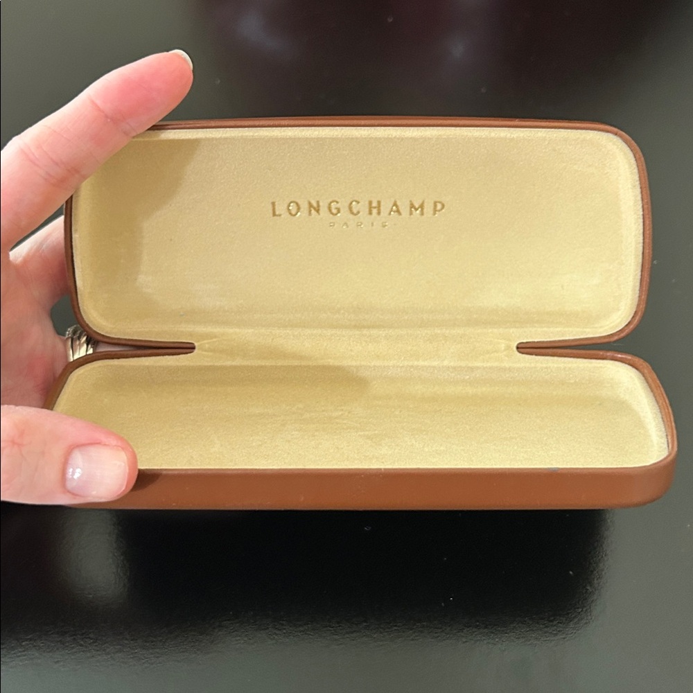 Longchamp Paris LO660S Women’s Designer Sunglasses Tan Acetate Full Rim NWT - Picture 15 of 17